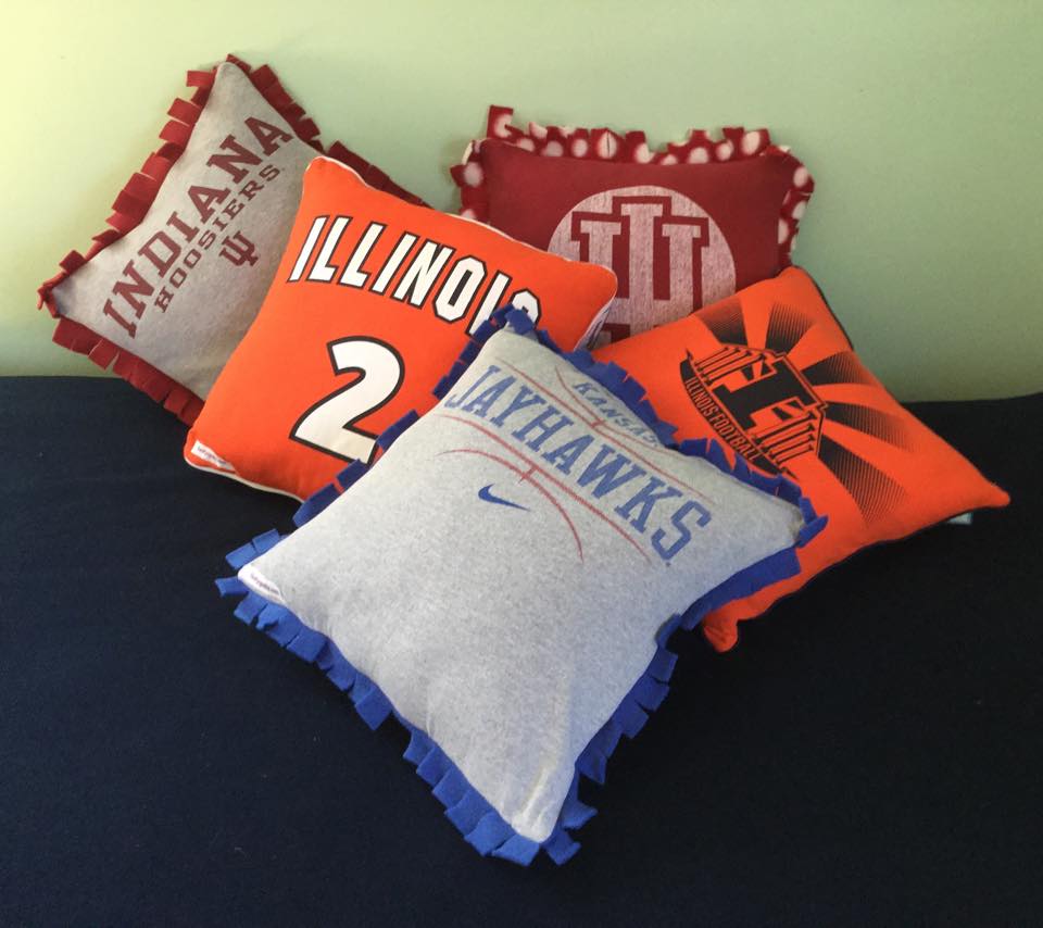 Custom college pillows
