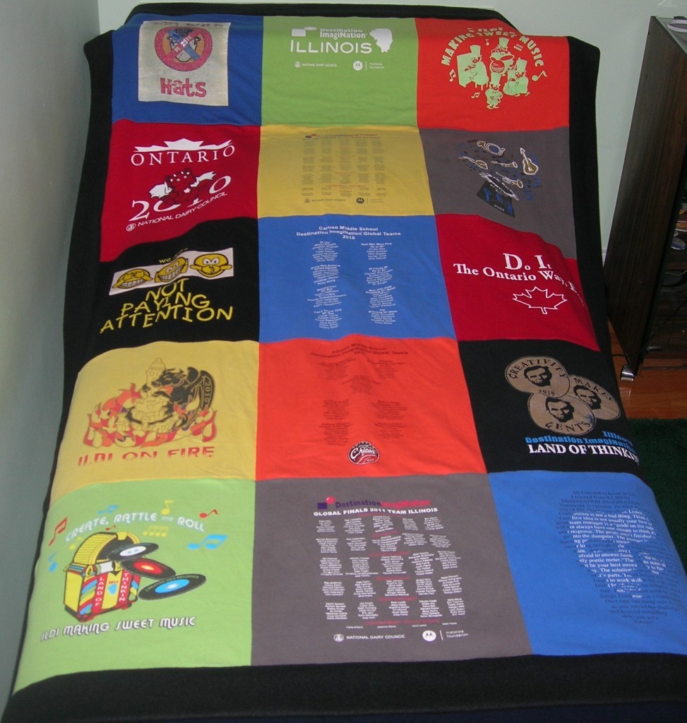 tee shirt blanket