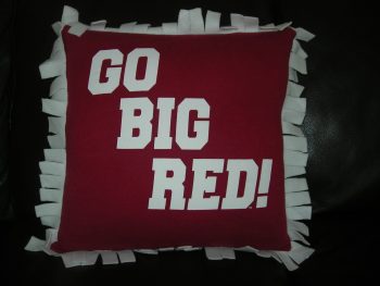 College T-Shirt Pillow