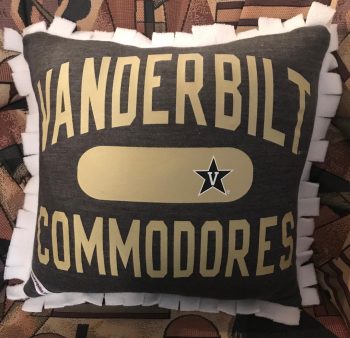 Vanderbilt T-Shirt Pillow